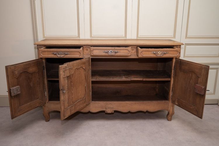 Louis XV Oak Sideboard 18th Century