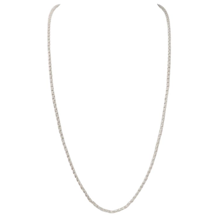 collana vintage in oro bianco