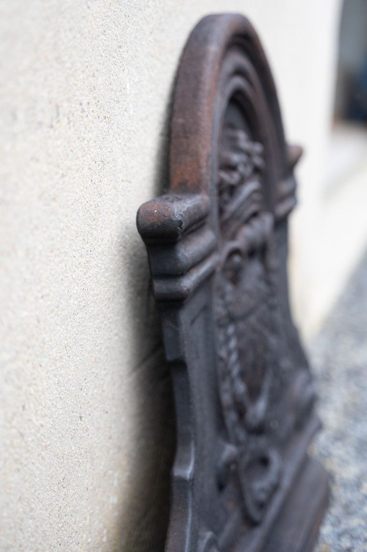 Cast Iron Fireback
