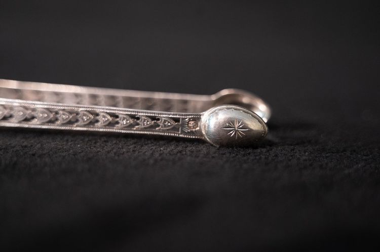 Sterling Silver Olive Tongs