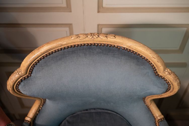Pair of Louis XV Style Bergères