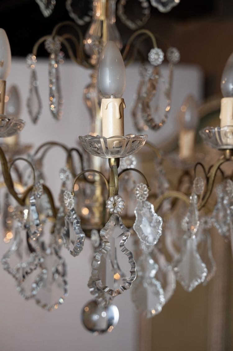 Lampadario con nappe