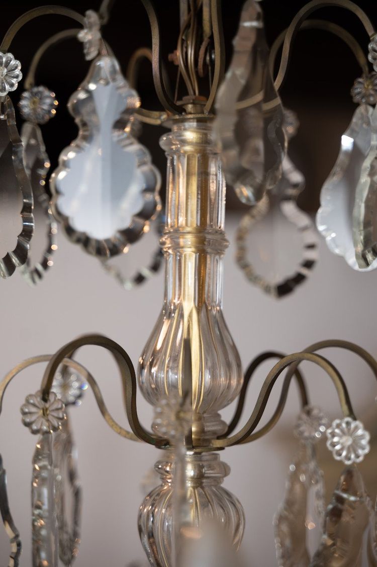 Lampadario con nappe