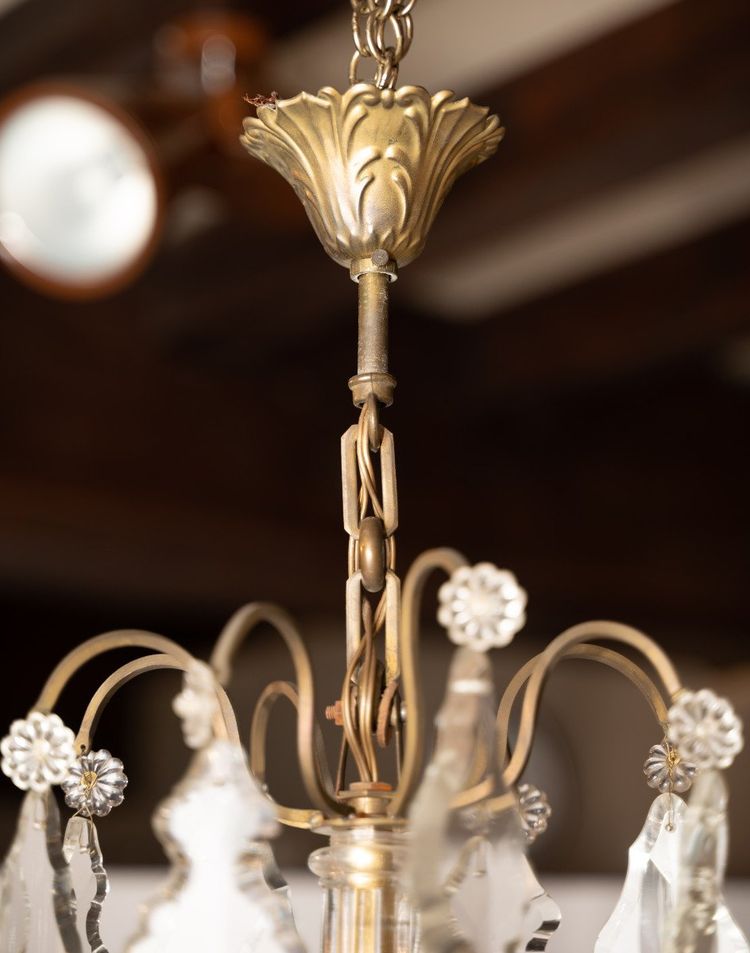 Lampadario con nappe