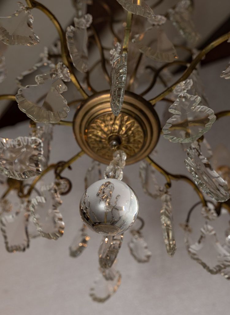 Lampadario con nappe