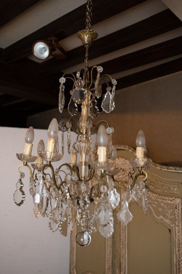 Lampadario con nappe