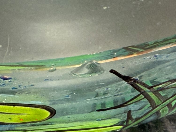 Magnifica ciotola per ninfee di Legras