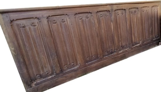 Beau Lot De Boiseries Basses d'Escalier A Plis De Serviette Boiserie