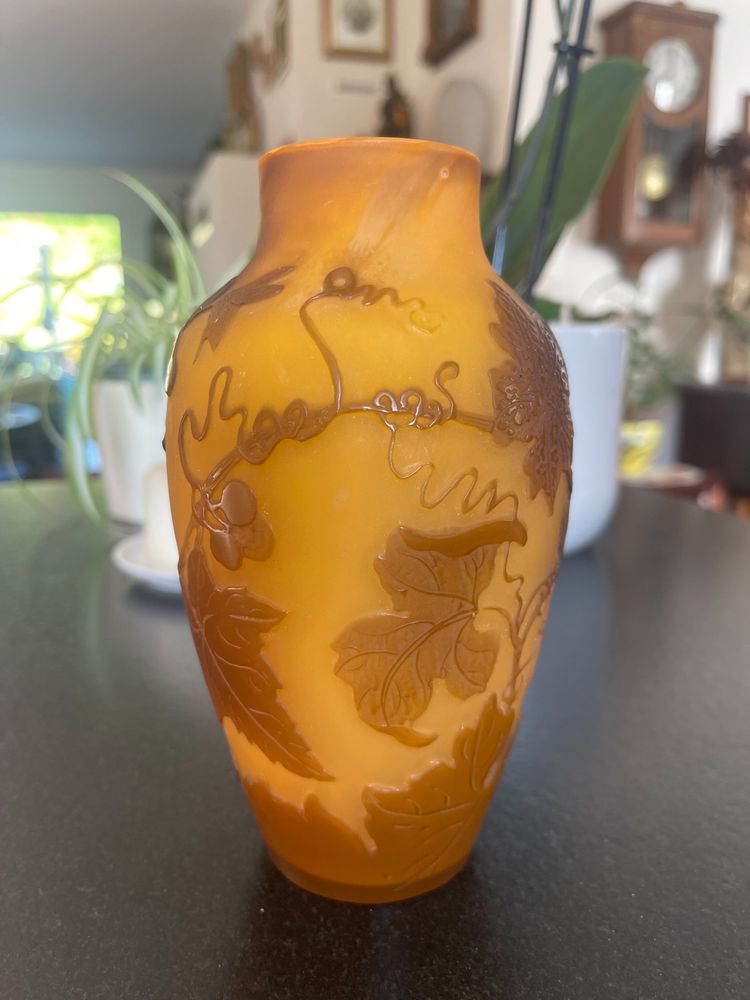Vaso molto bello di Gallé