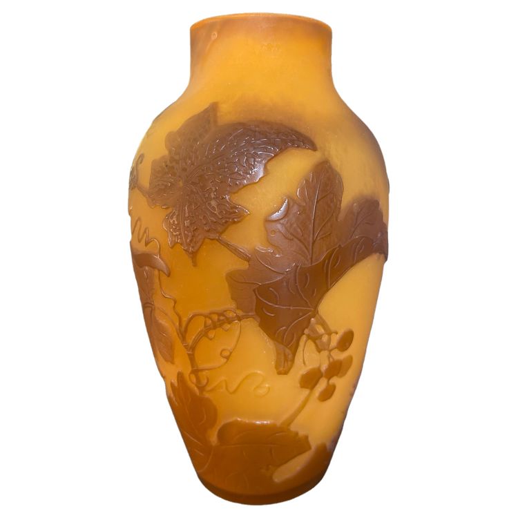 Vaso molto bello di Gallé