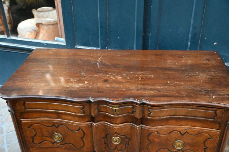 Commode provencale du XVIII d époque Louis XV