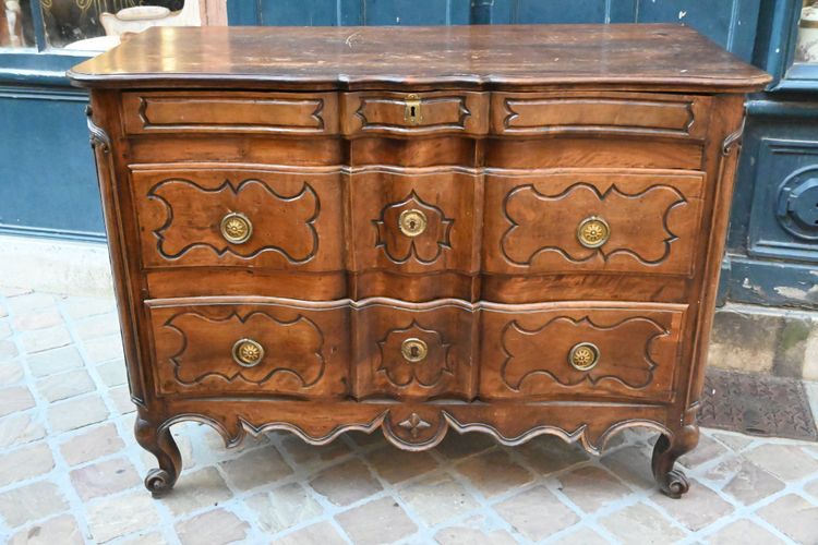 Commode provencale du XVIII d époque Louis XV