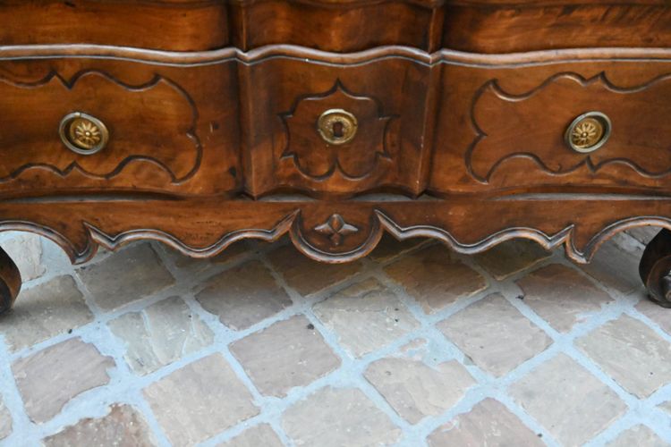 Commode provencale du XVIII d époque Louis XV