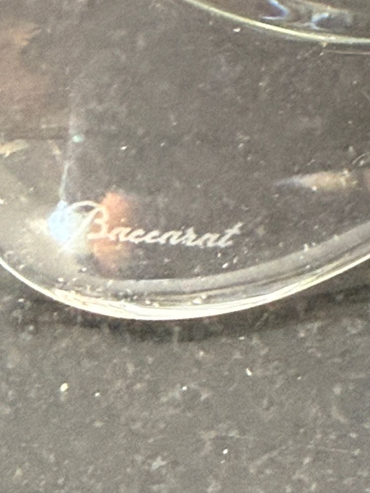 Bellissimo portafoto in cristallo a farfalla firmato Baccarat