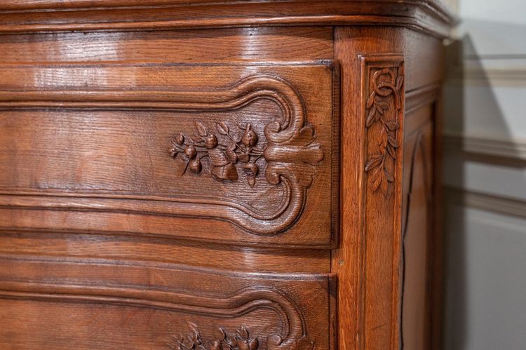 Commode d'Entre Deux En Chêne XIXème Siècle