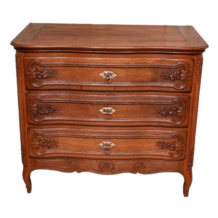 Commode d'Entre Deux En Chêne XIXème Siècle