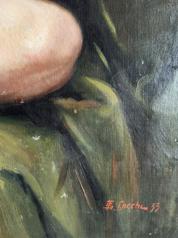 Naiade , grande olio su tela 1933