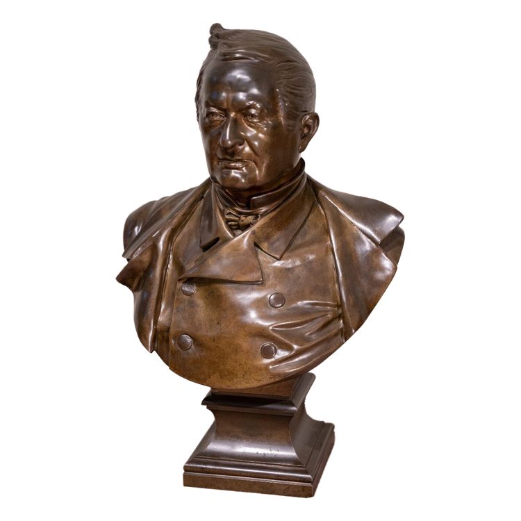 Busto di bronzo Adolphe Thiers