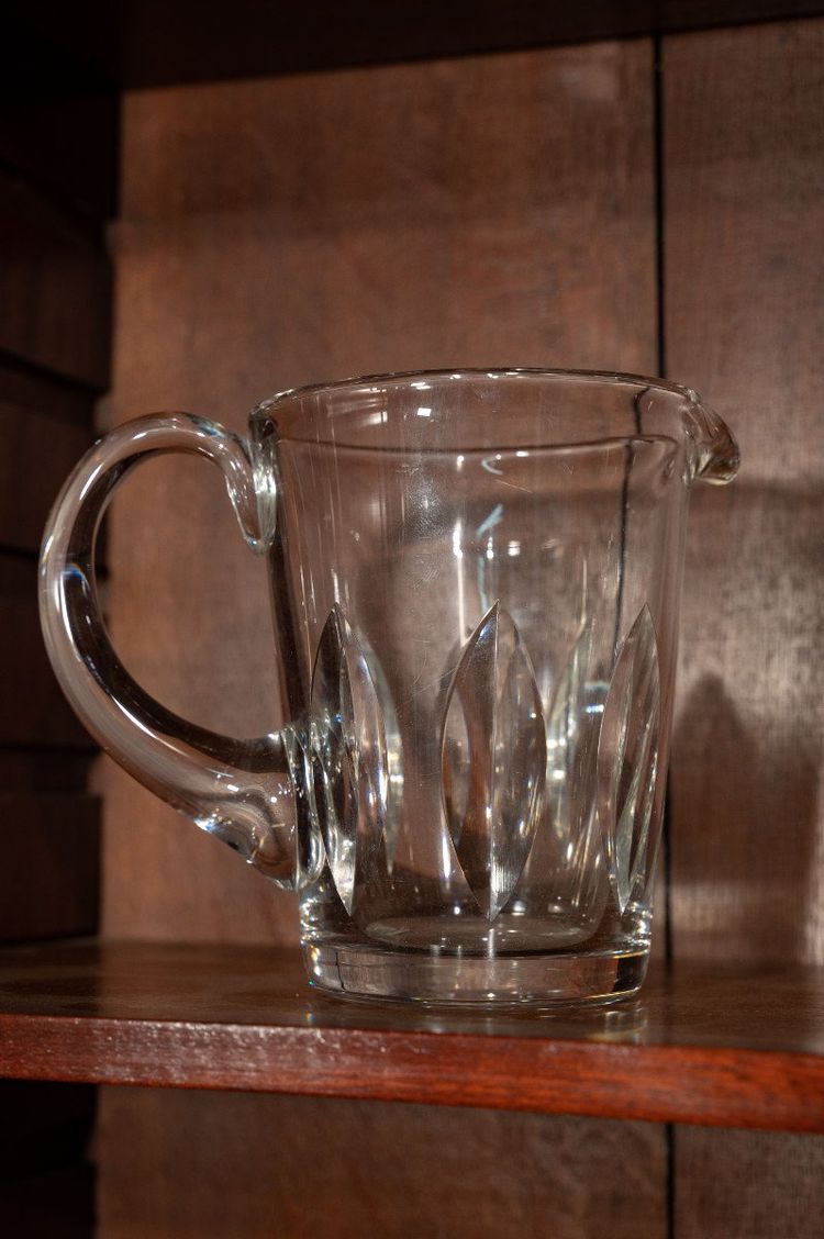 Suite De Verres En Cristal St Louis