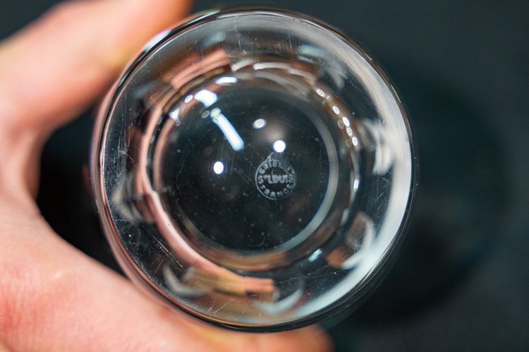 Suite De Verres En Cristal St Louis