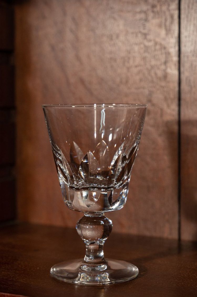 Suite De Verres En Cristal St Louis