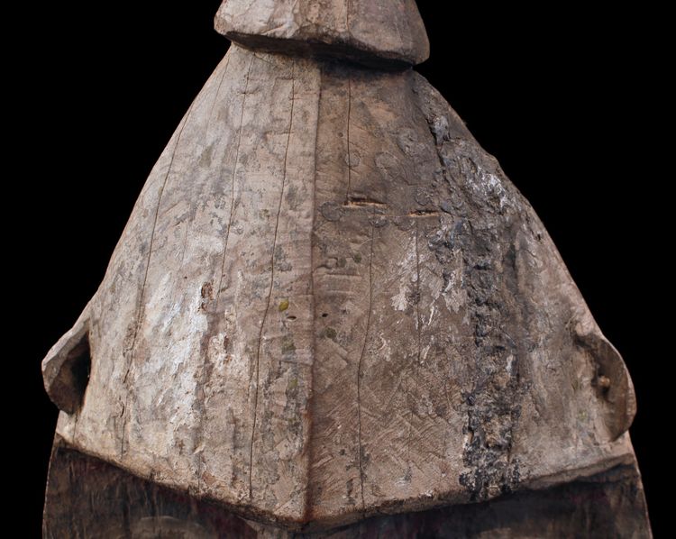 Figura di culto Yena, scultura tribale, arte tribale, arte oceanica, Oceania, arte del Pacifico, 118 cm