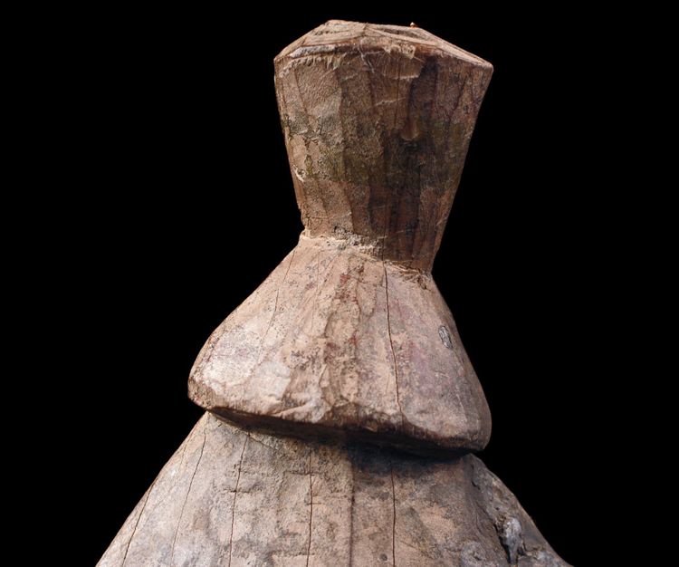 Figura di culto Yena, scultura tribale, arte tribale, arte oceanica, Oceania, arte del Pacifico, 118 cm