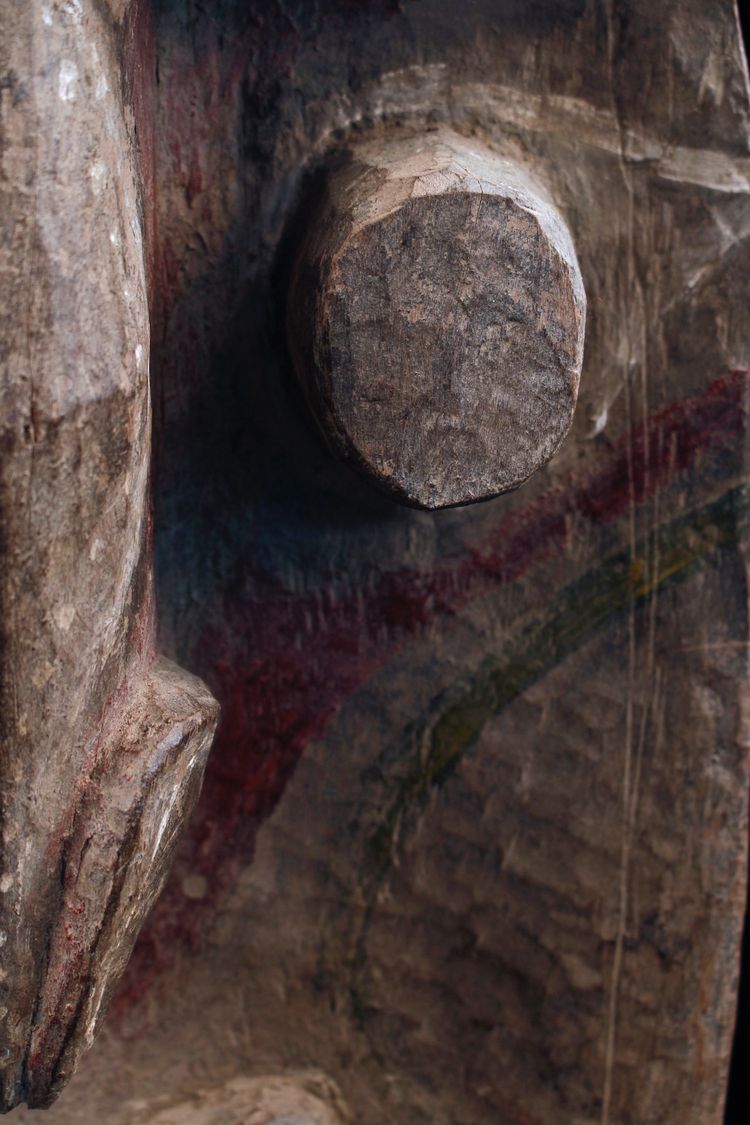 Figura di culto Yena, scultura tribale, arte tribale, arte oceanica, Oceania, arte del Pacifico, 118 cm