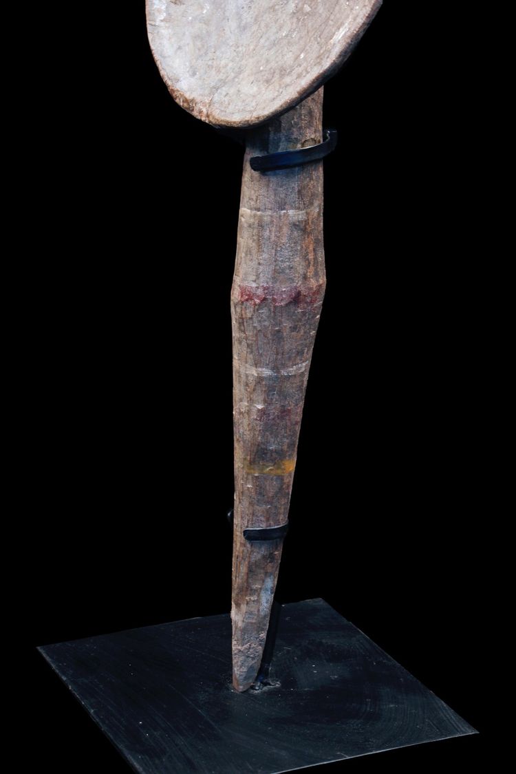 Figura di culto Yena, scultura tribale, arte tribale, arte oceanica, Oceania, arte del Pacifico, 118 cm