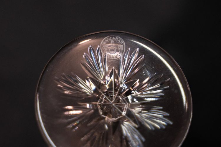 Suite De Verres En Cristal Baccarat