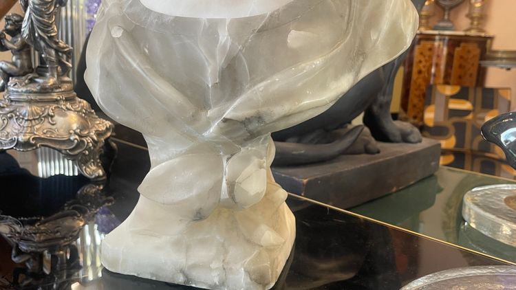 Busto in alabastro, XIX secolo