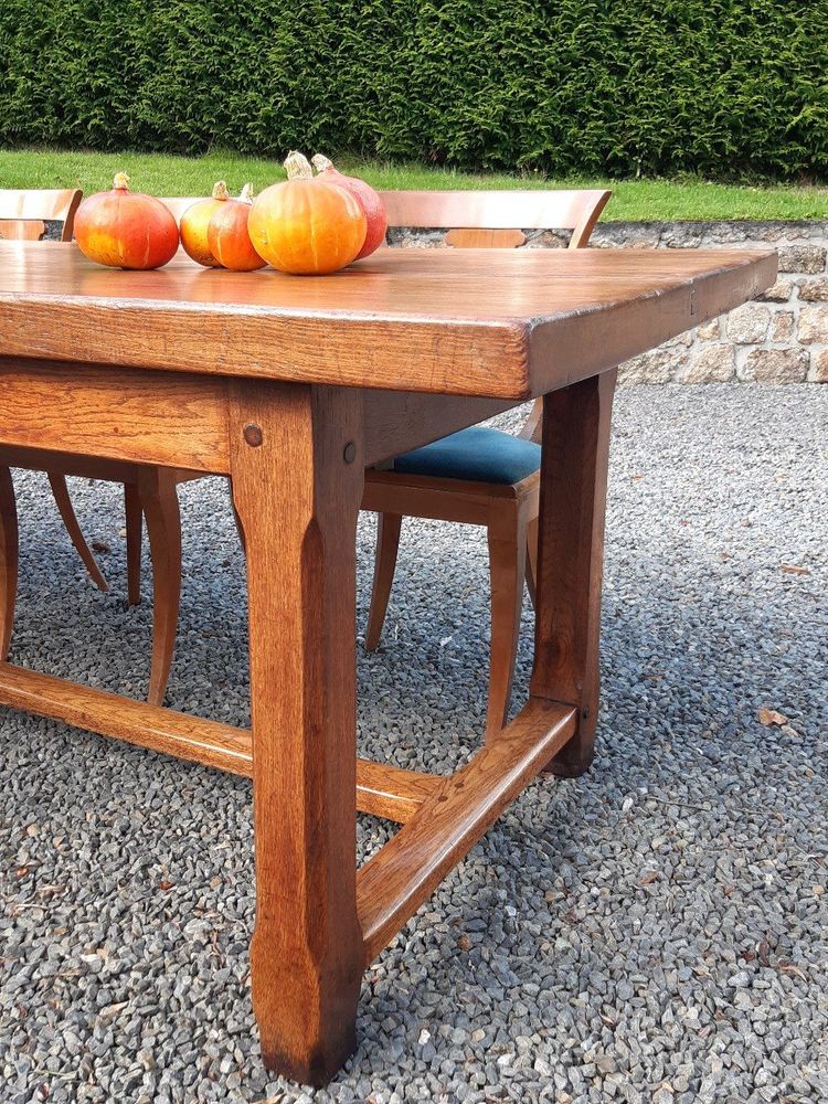 Grande Table d'Office  de Château Epoque milieu XIX ème siècle