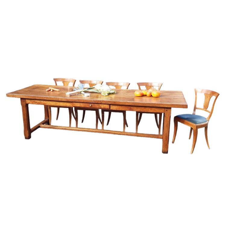 Grande Table d'Office  de Château Epoque milieu XIX ème siècle