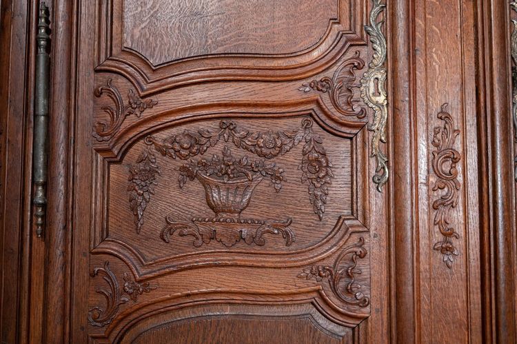 Armoire Normande De Château Fin XVIIIème Siècle