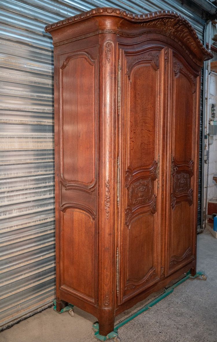 Armoire Normande De Château Fin XVIIIème Siècle