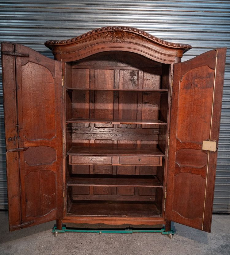 Armoire Normande De Château Fin XVIIIème Siècle