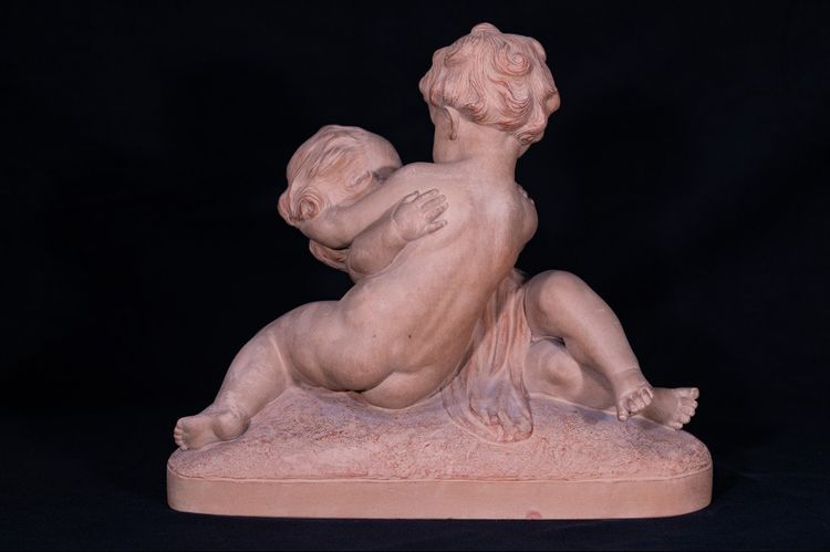 Angelotti in terracotta firmati Gori