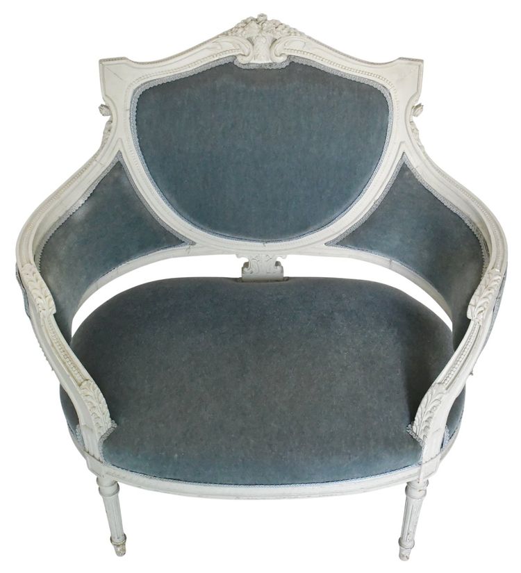 Pair of Louis XVI style canopies