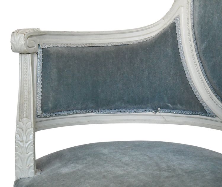 Pair of Louis XVI style canopies