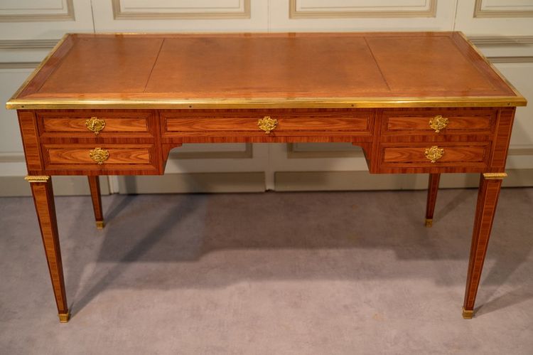 Scrivania in palissandro stile Luigi XVI. Casa Dissidi Parigi