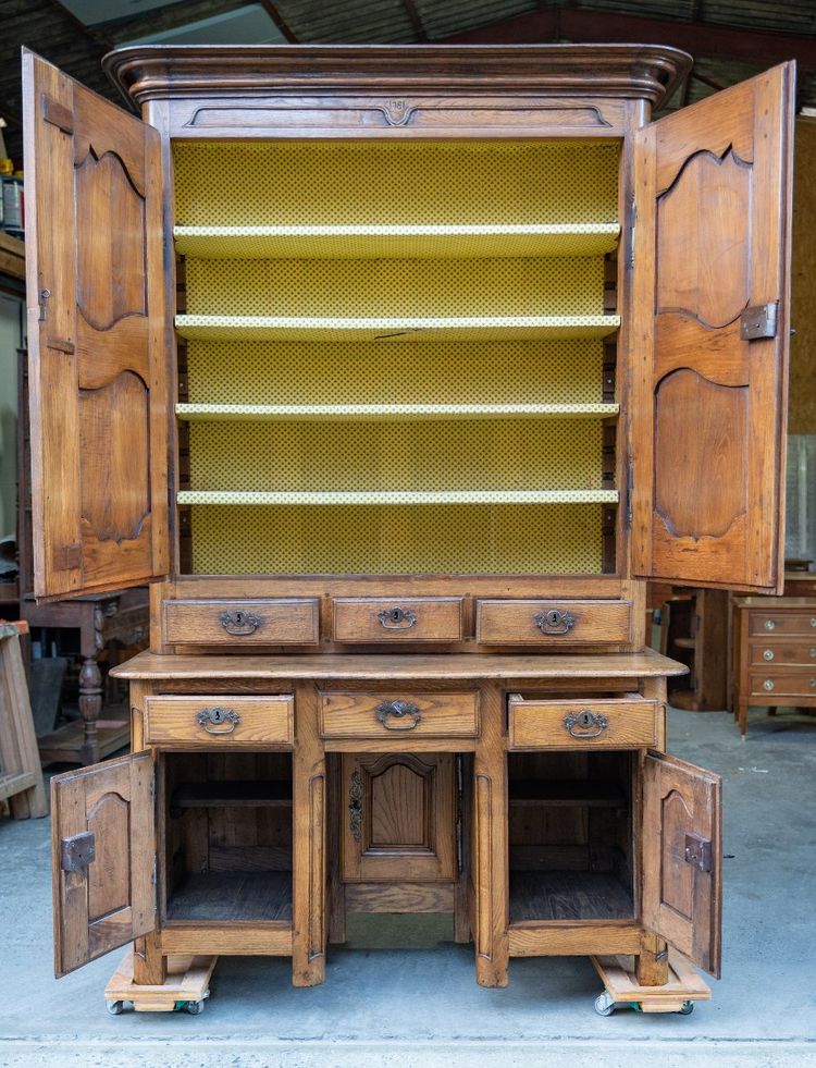 Schreibtisch Bücherregal In Eiche 18.