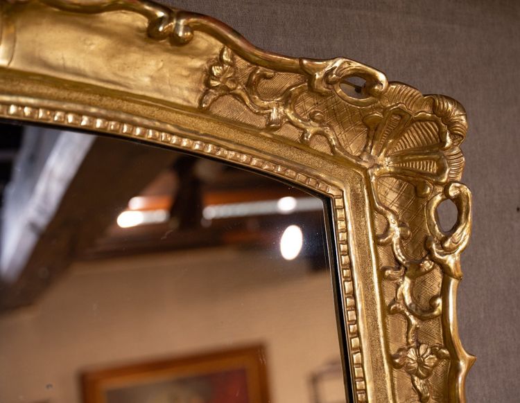Regency Style Gilded Wood Mirror