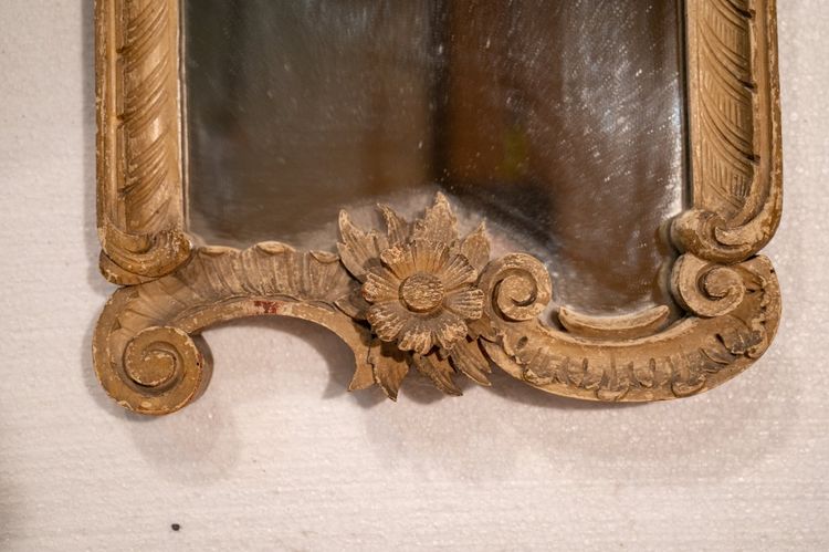 Narrow Louis XV style in-between mirror