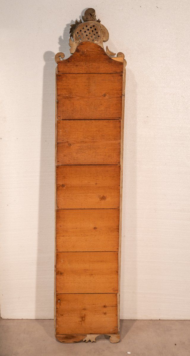 Narrow Louis XV style in-between mirror