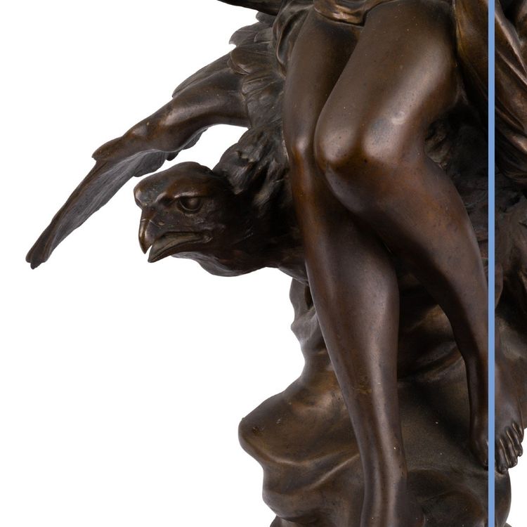 Lucas Madrassi (1848-1919), Ebe, bronzo, XIX secolo