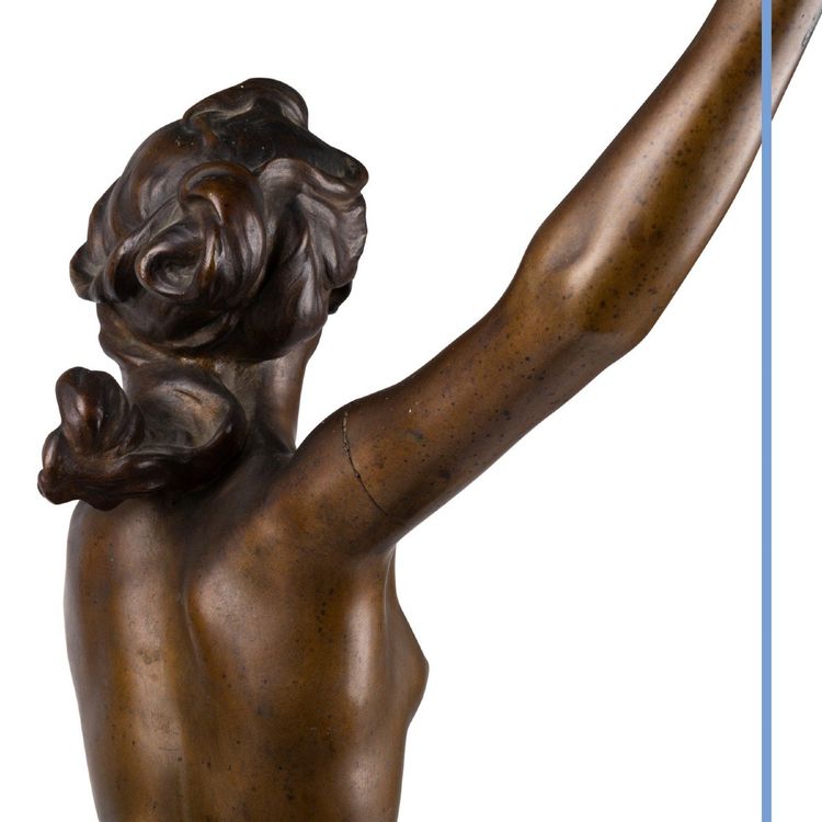 Lucas Madrassi (1848-1919), Ebe, bronzo, XIX secolo