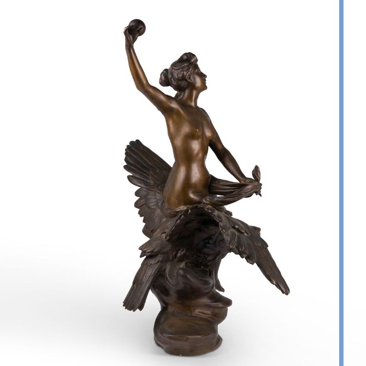 Lucas Madrassi (1848-1919), Ebe, bronzo, XIX secolo
