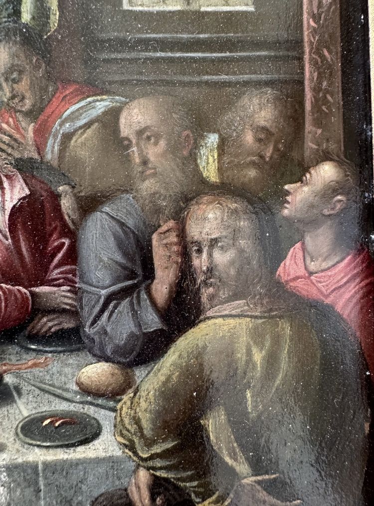L'Ultima Cena - Scuola di PIETER CANDID - tra le Fiandre e l'Italia - XVII secolo