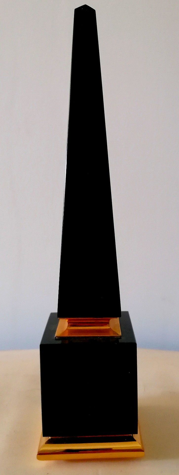 SET OF 3 OBELISKS - SANDRO PETTI ? MAISON JANSEN ? CIRCA 1970 -
