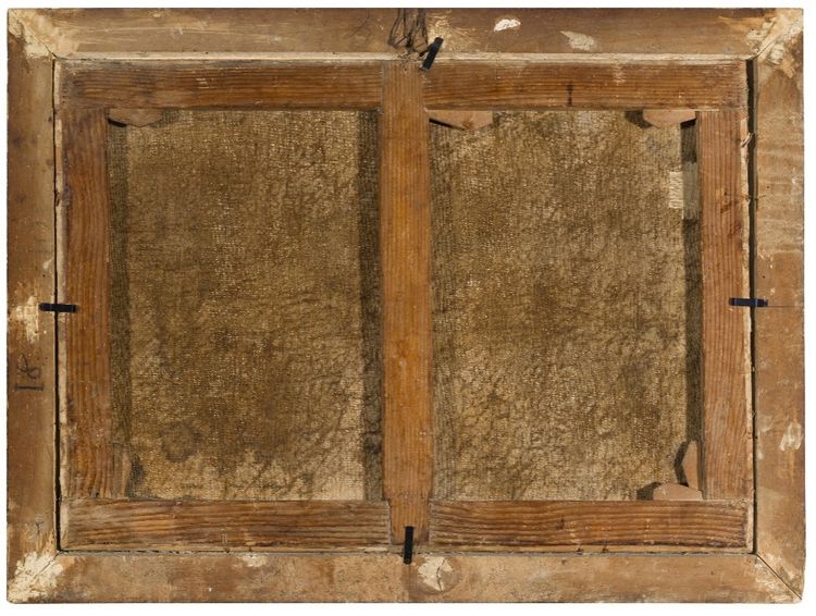 Scuola del XVIII secolo,  ambito di Enrico Albricci  "Il funerale del condannato"